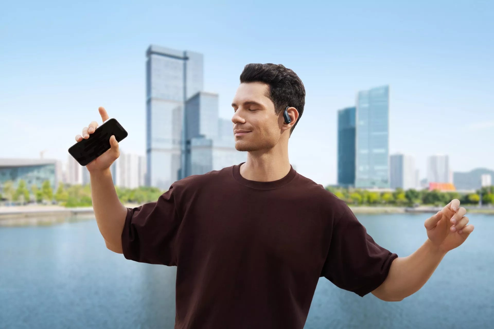 1MORE Fit S50 - Open-Ear True Wireless Sports Earphones - Refurbished