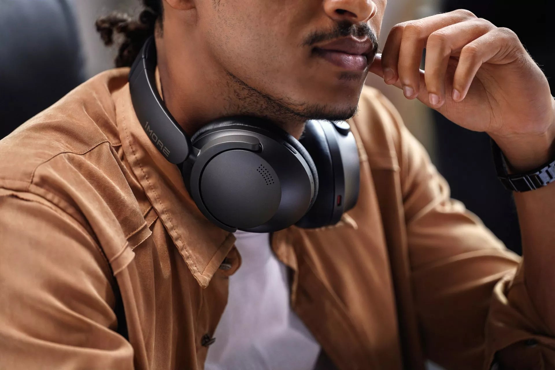 1MORE SonoFlow HQ50 - Active Noise Cancelling Wireless Hi-Res Headphones