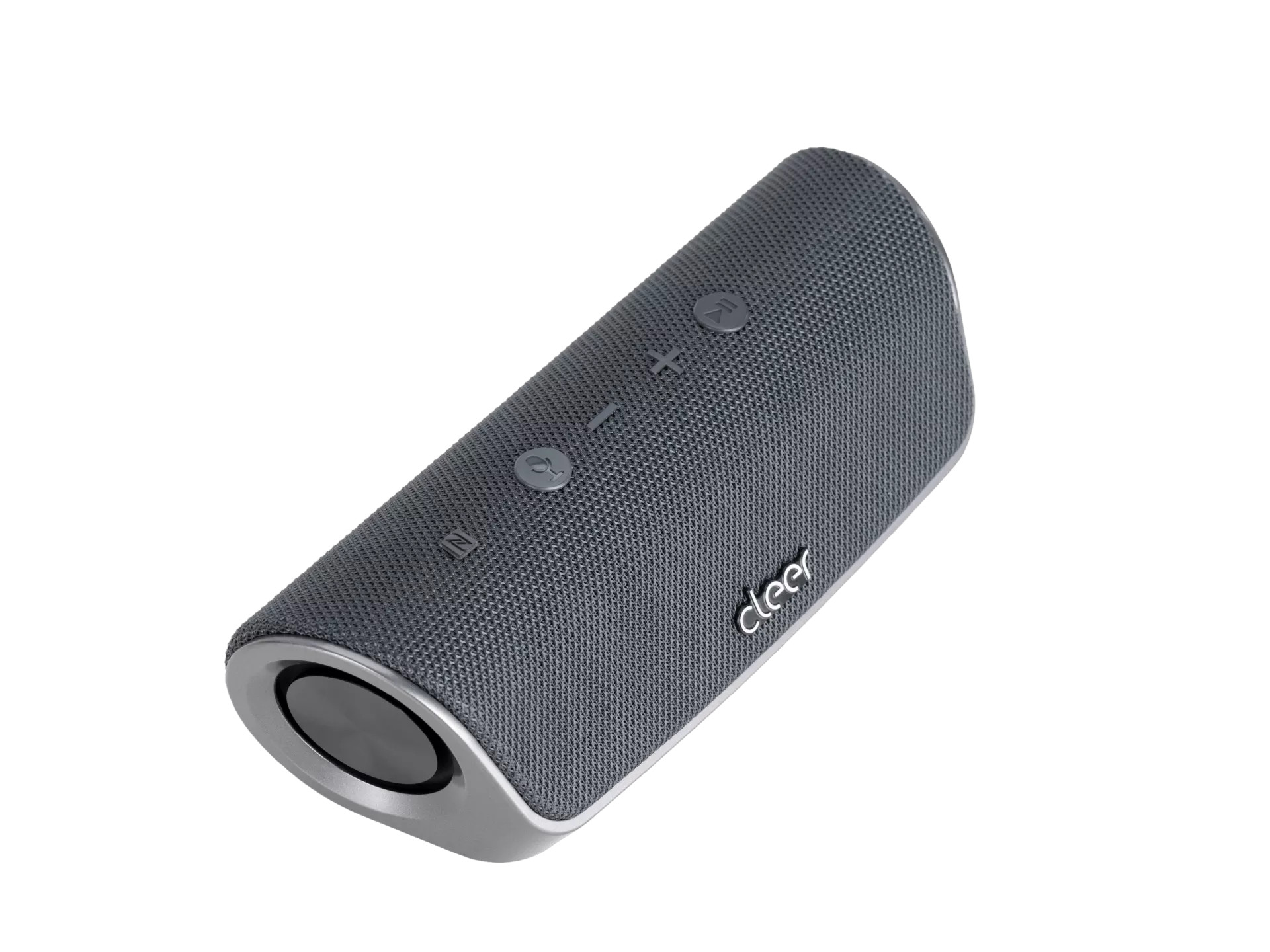 Cleer Scene - Water Resistant Wireless Bluetooth Speaker - Grey - Refurbished