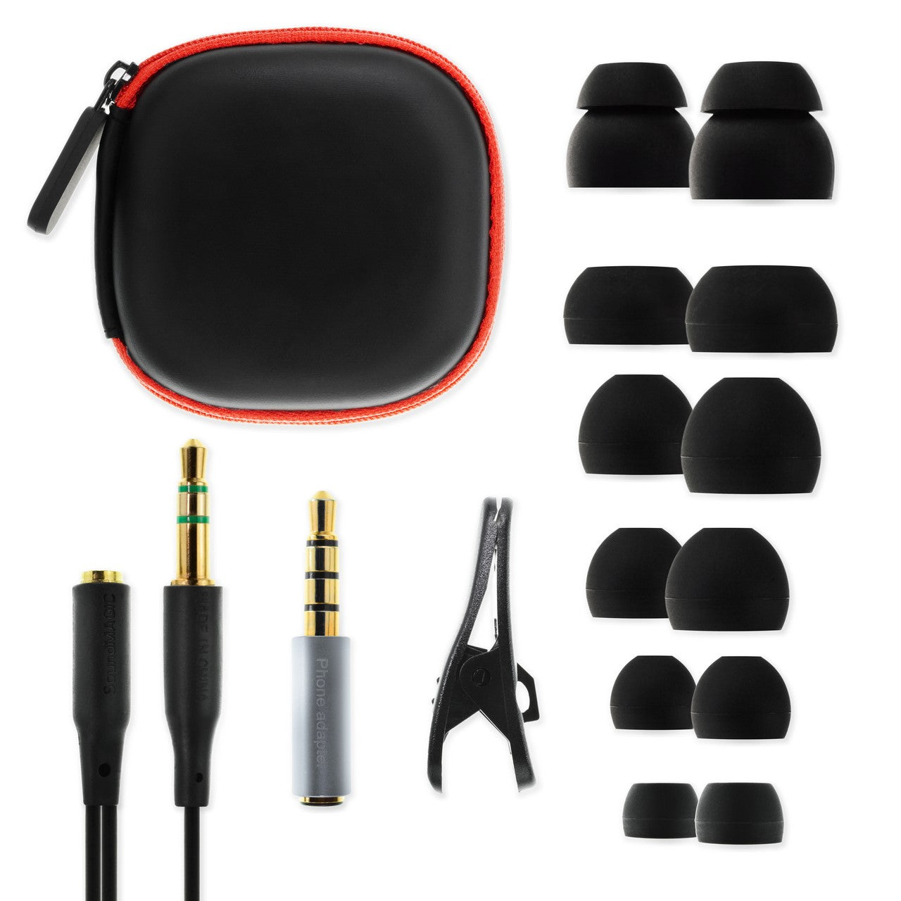 SoundMAGIC E10C In Ear Isolating Earphones with Mic - Refurbished
