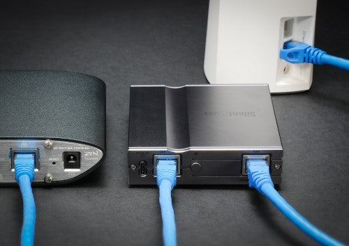 SilentPower by iFi LAN iPurifier Pro - Ethernet Filter with Optical Isolation