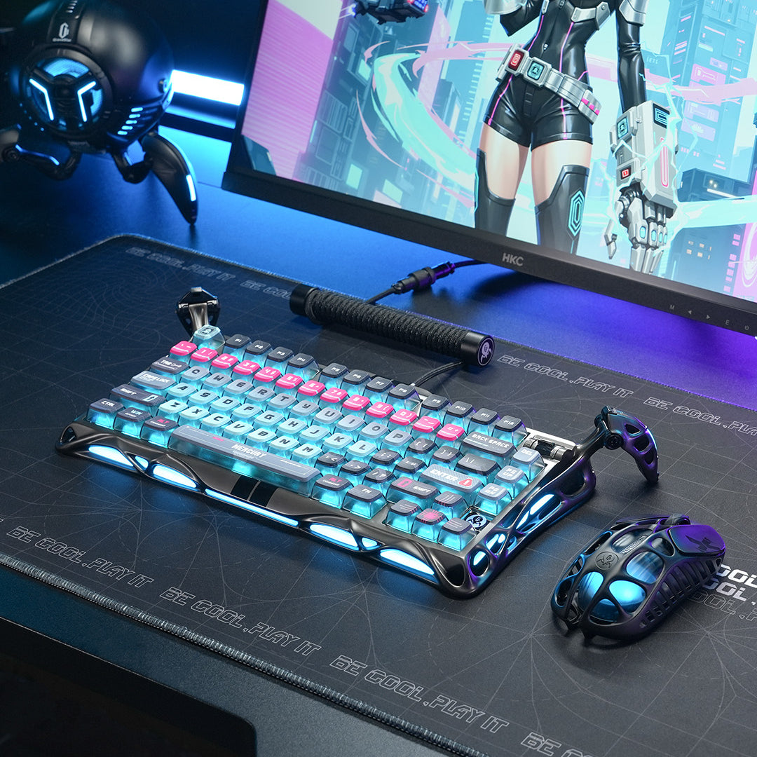 GravaStar Mercury V75 Pro - Hall Effect Magnetic Switch Wired Gaming Keyboard