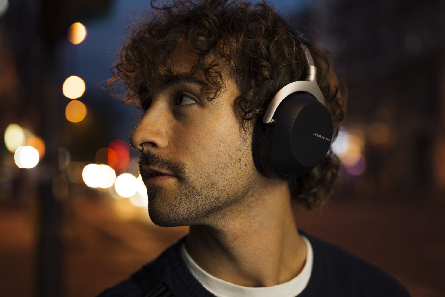Beyerdynamic Aventho 300 - Wireless Active Noise Cancelling Over-Ear Headphones with Dolby Atmos