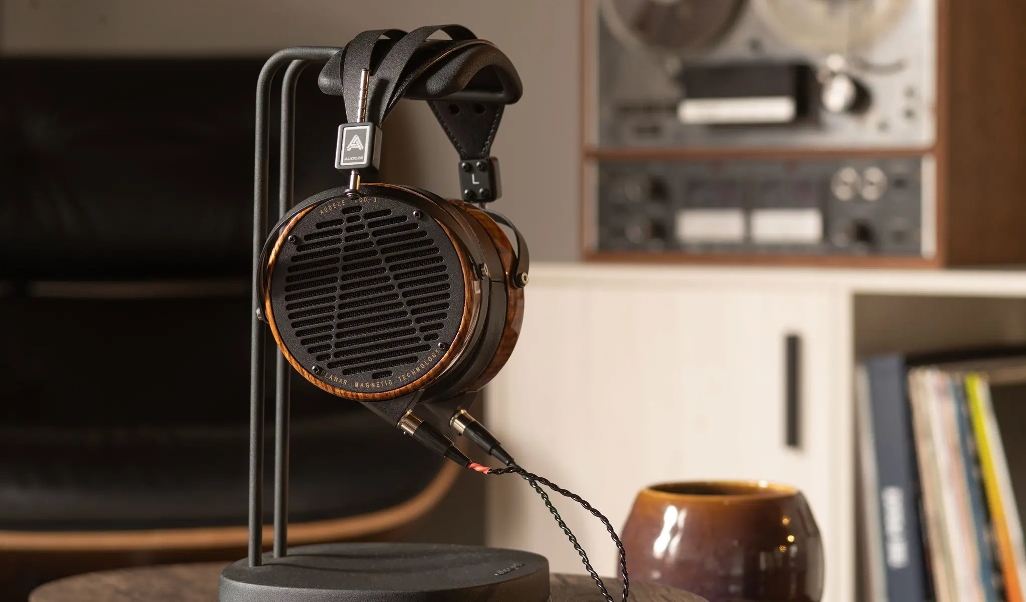Audeze LCD-3 Zebrano - Open Back Planar Magnetic Headphones
