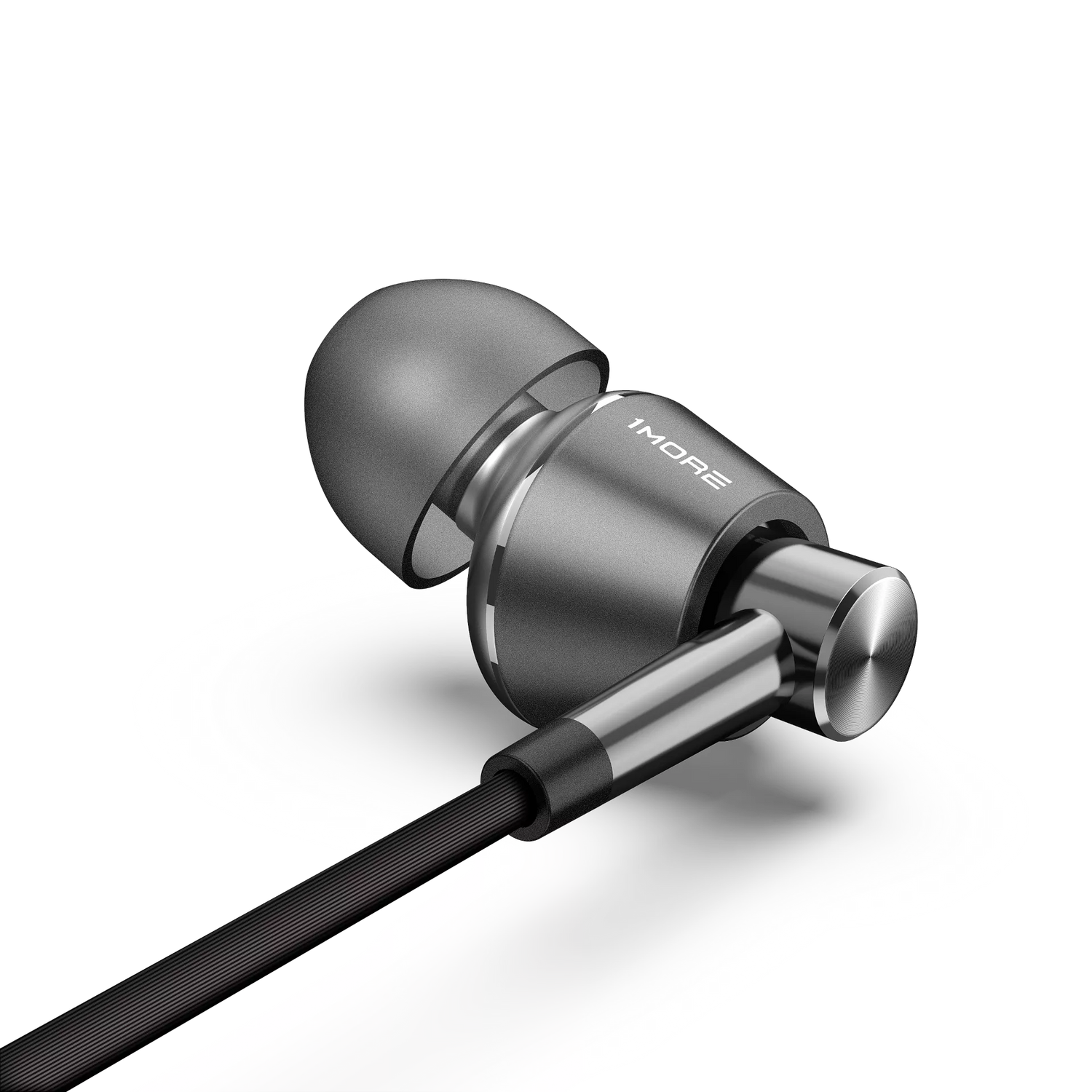 1MORE Triple - Three Hybrid Drivers In Ear Isolating Earphones - Silver - Refurbished