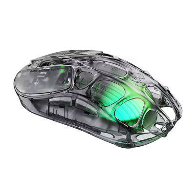 GravaStar Mercury X Air - 8K Wireless Gaming Mouse with 8K Wireless Dongle - Onyx Crystal