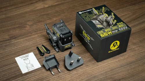 GravaStar Alpha65 GaN 65W Wall Charger - EU & UK Plug