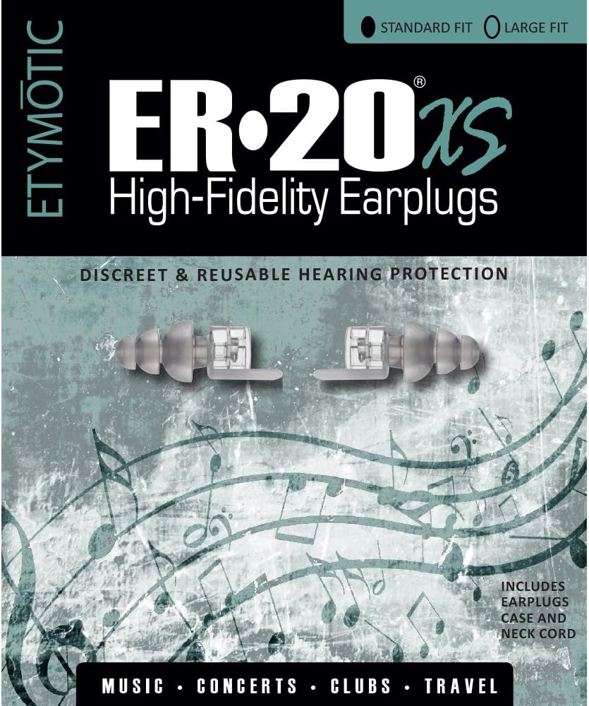 Etymotic ER20XS - High Fidelity Earplugs