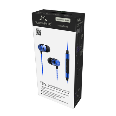 SoundMAGIC E50C - In Ear Isolating Earphones with Mic
