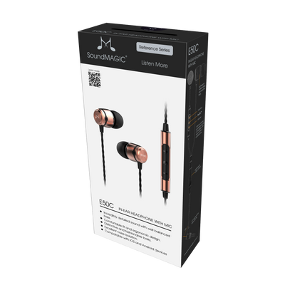 SoundMAGIC E50C - In Ear Isolating Earphones with Mic