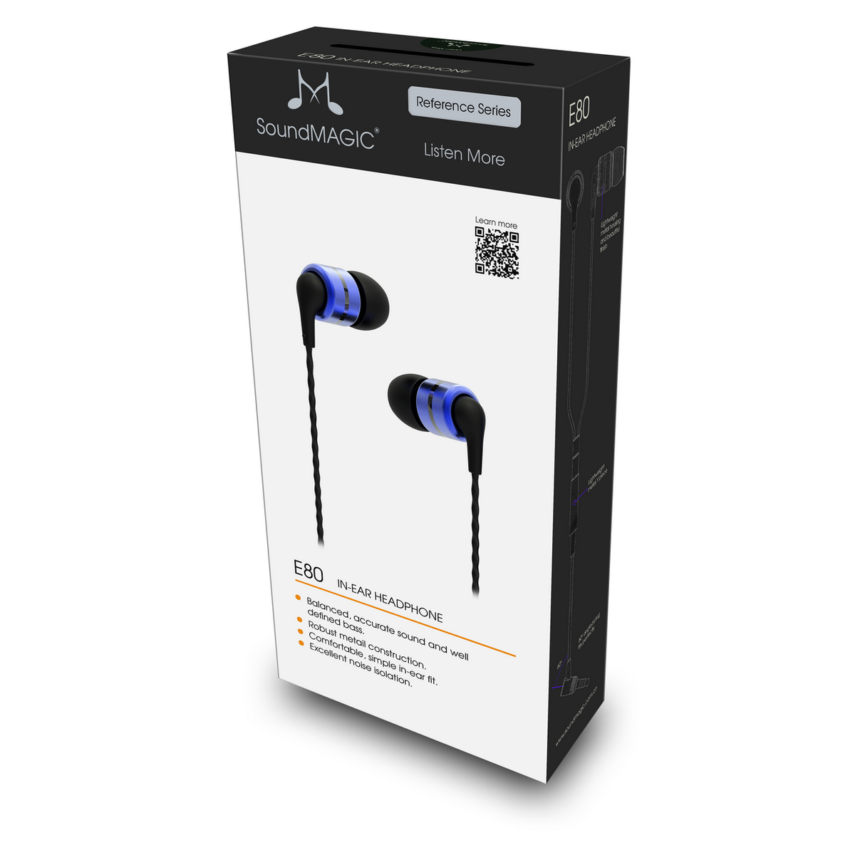 SoundMAGIC E80 - In Ear Isolating Earphones