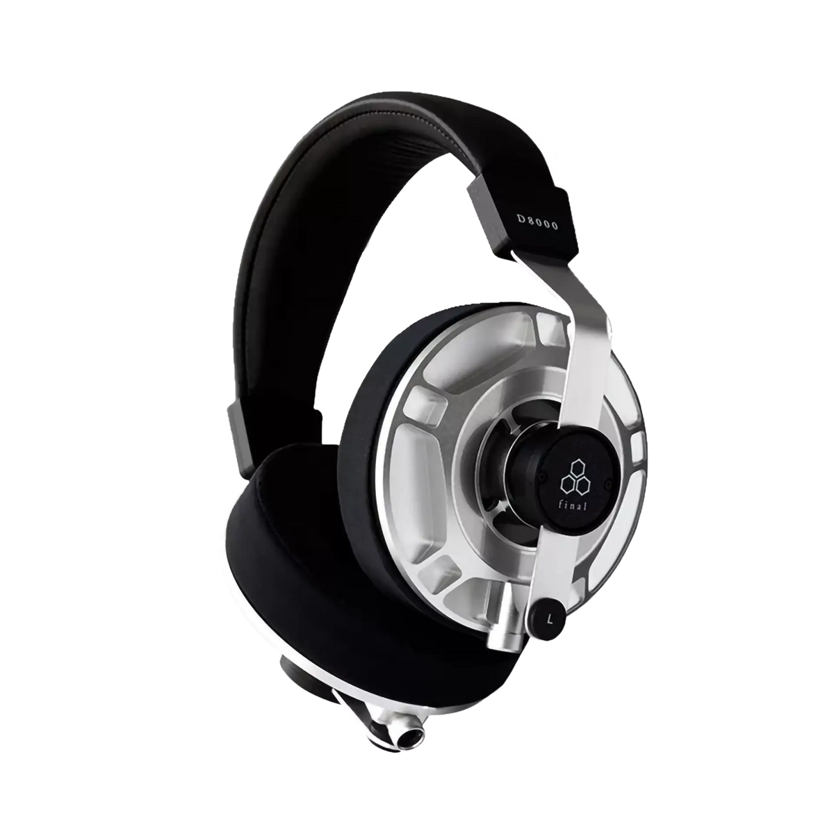 Final D8000 - Planar Magnetic Headphones with Detachable Cable - Silver