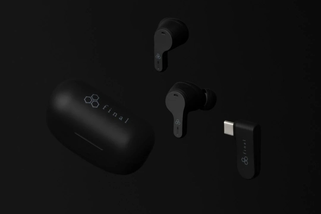 Final VR3000 Wireless - True Wireless Active Noise Cancelling Gaming Earphones with USB-C Dongle - Refurbished