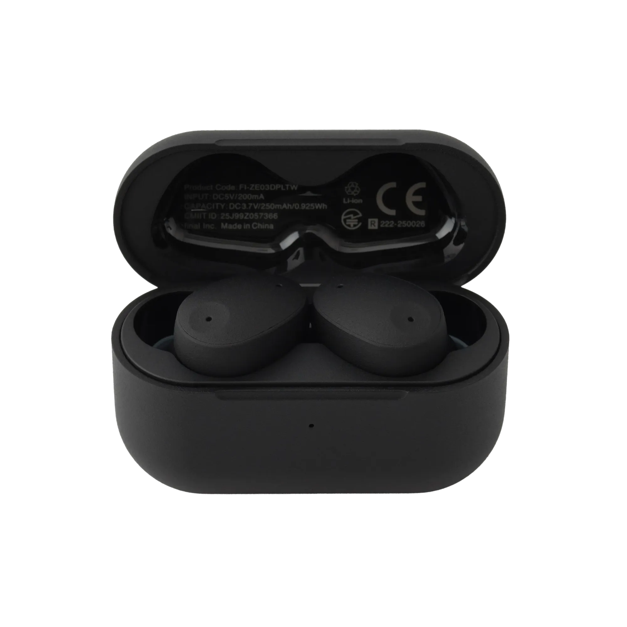 final ZE300 ブラック ワイヤレスイヤホン Final ZE300 - True Wireless Active Noise Cancelling Earphones