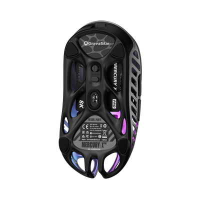 GravaStar Mercury X Pro - 8K Wireless Gaming Mouse with 8K Wireless Dongle