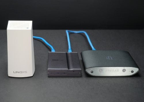 SilentPower LAN iPurifier Pro - Ethernet Filter with Optical Isolation