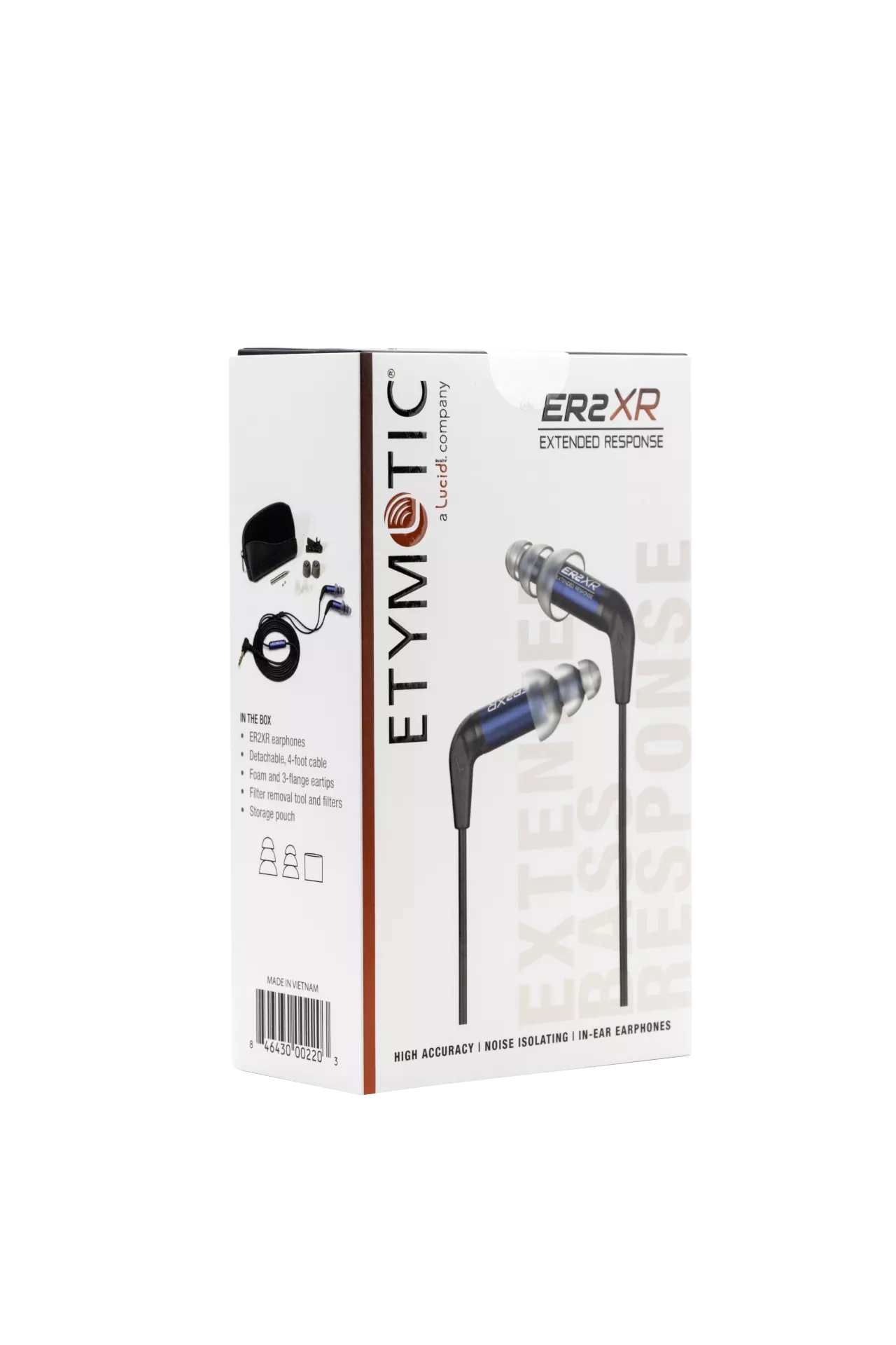 Etymotic ER2XR/ER2SE - In Ear Isolating Earphones with Detachable Cable