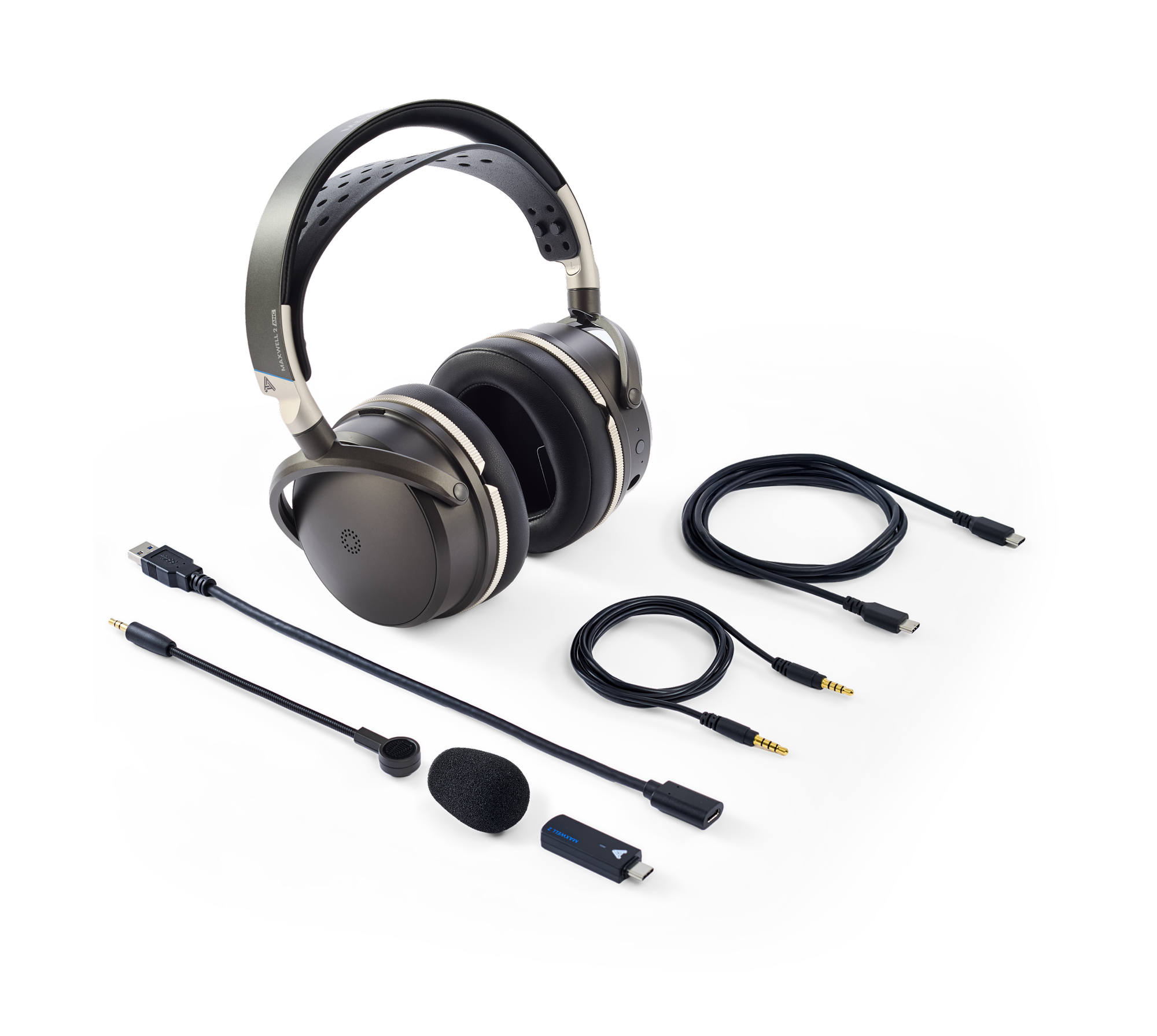 Audeze Maxwell 2 ANC - Wireless Audiophile Active Noise Cancelling Gaming Headset