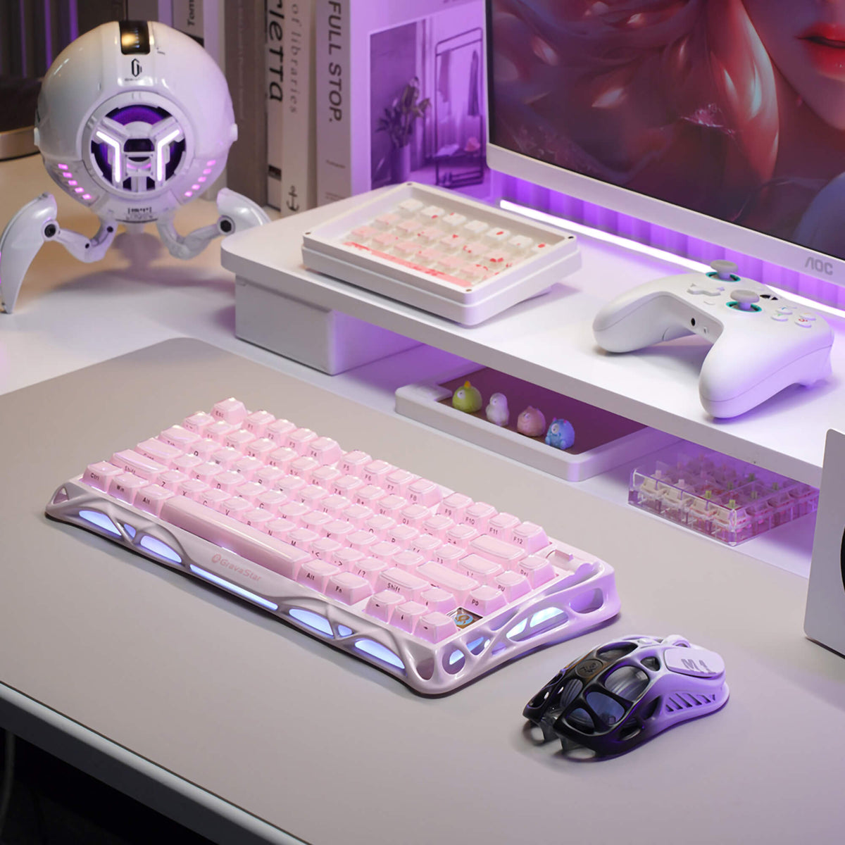 GravaStar Mercury K1 - Wireless Gaming Keyboard