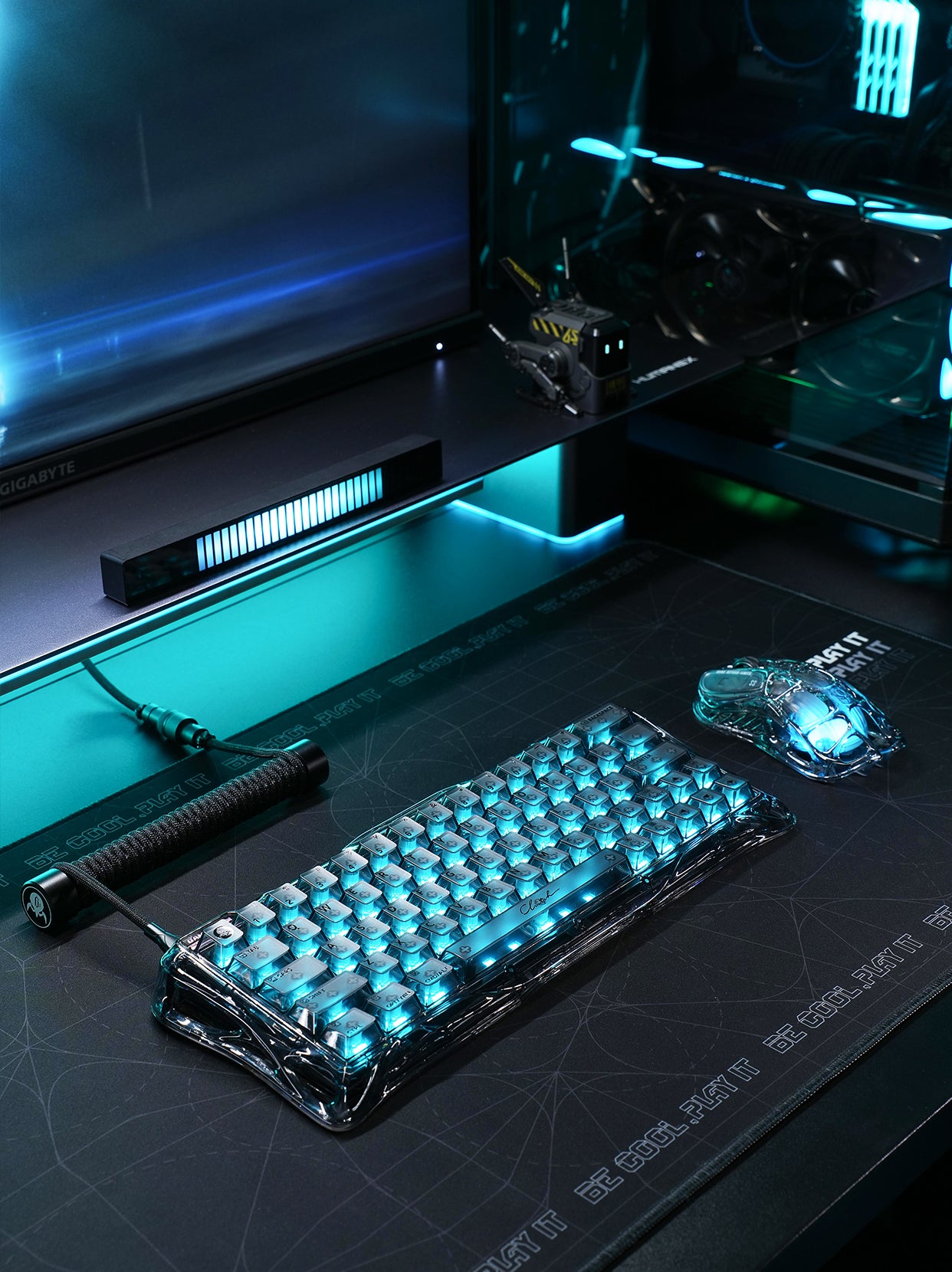 GravaStar Mercury V60 - Hall Effect Magnetic Switch Wired Gaming Keyboard