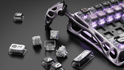 GravaStar Mercury V75 Pro - Hall Effect Magnetic Switch Wired Gaming Keyboard