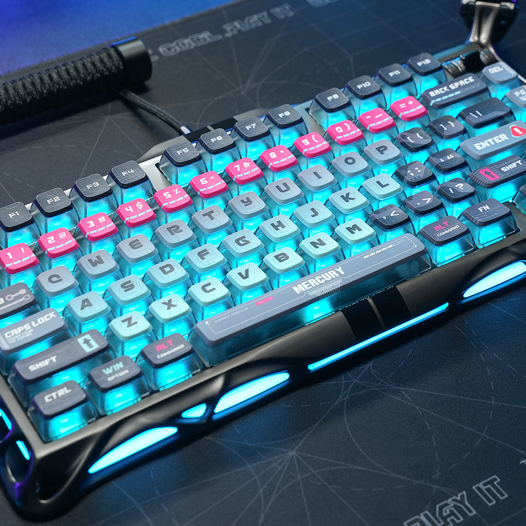 GravaStar Mercury V75 Pro - Hall Effect Magnetic Switch Wired Gaming Keyboard