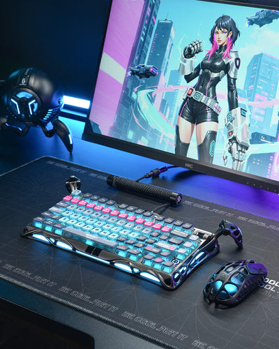 GravaStar Mercury V75 Pro - Hall Effect Magnetic Switch Wired Gaming Keyboard
