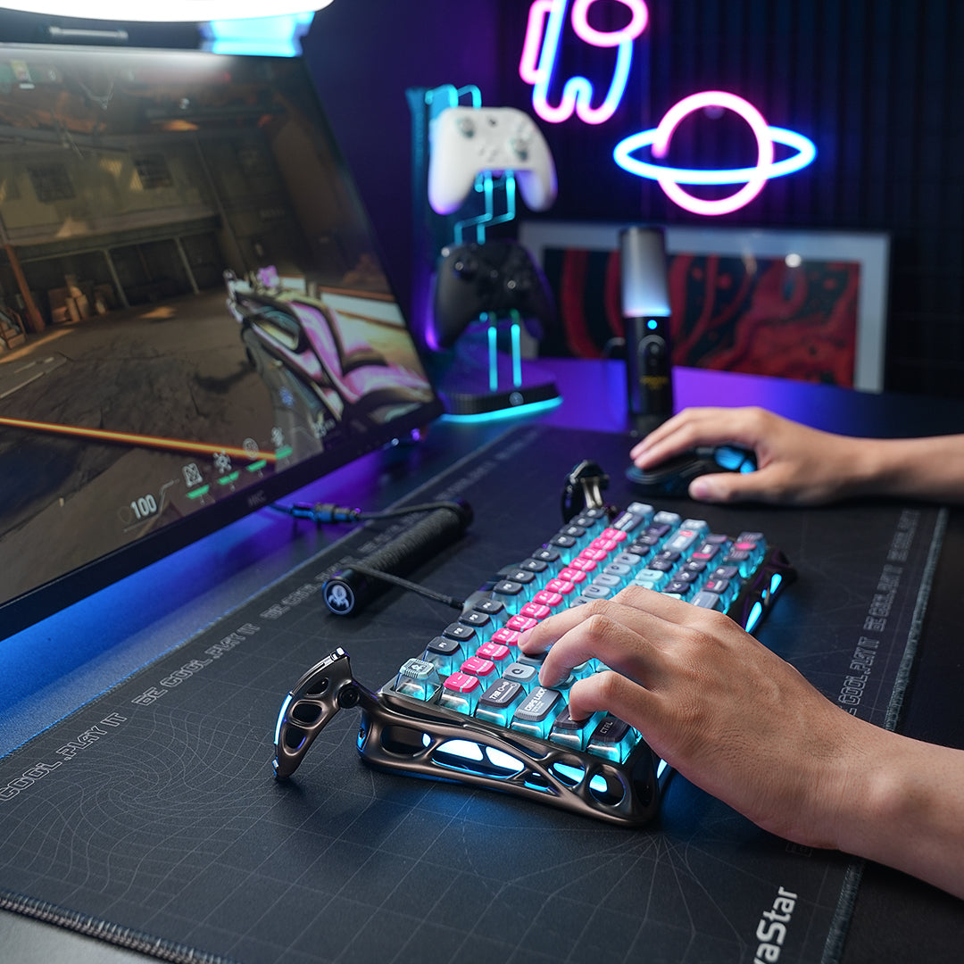 GravaStar Mercury V75 Pro - Hall Effect Magnetic Switch Wired Gaming Keyboard