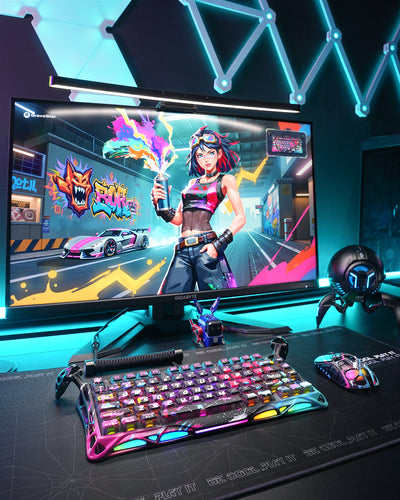GravaStar Mercury V75 Pro - Hall Effect Magnetic Switch Wired Gaming Keyboard