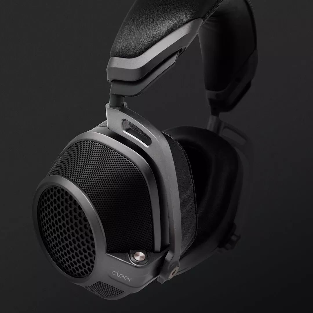 Cleer Next - Open Back Headphones with Detachable Cable - Titanium