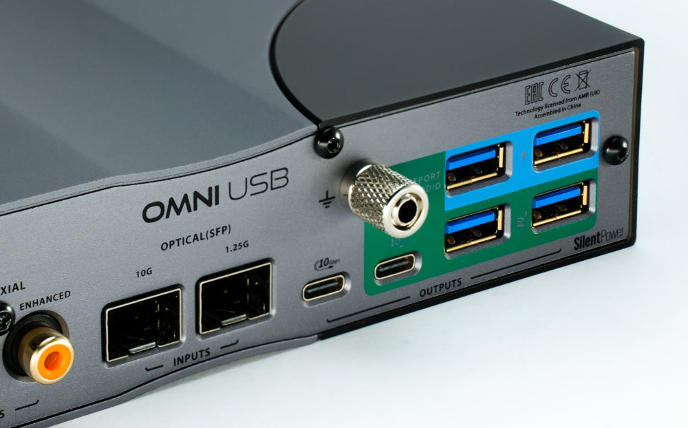 SilentPower OMNI USB - Battery Powered Optically Isolated USB Hub