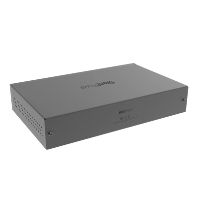 SilentPower LAN iSilencer - Galvanically Isolated Network Conditioner With Surge Protection - 12-In / 12-Out