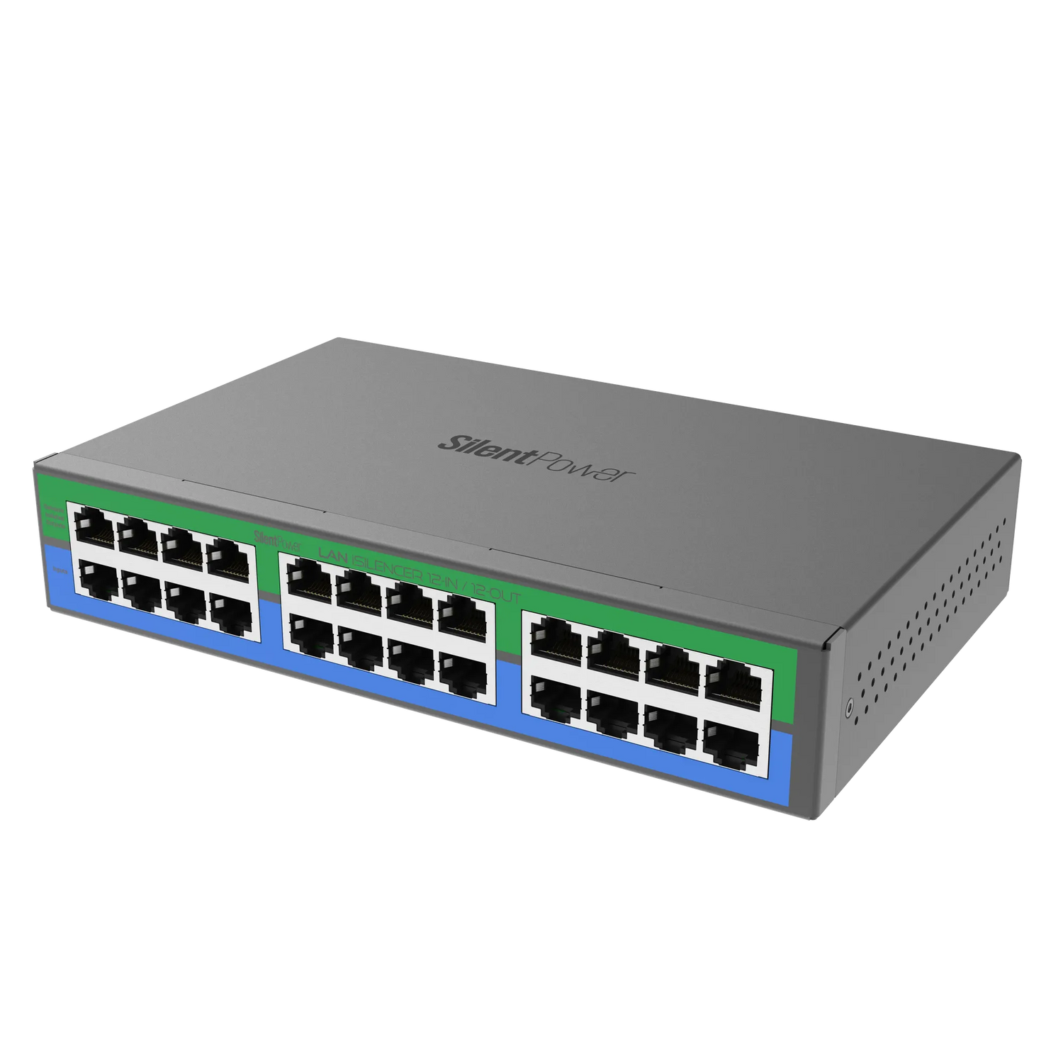 SilentPower LAN iSilencer - Galvanically Isolated Network Conditioner With Surge Protection