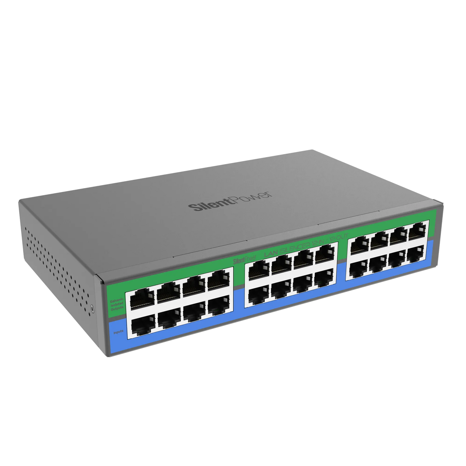SilentPower LAN iSilencer - Galvanically Isolated Network Conditioner With Surge Protection