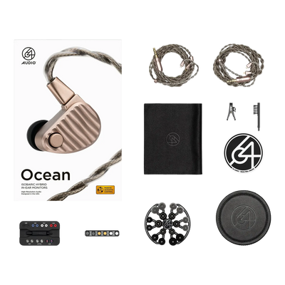 64 Audio Ocean - Six Drivers Universal IEM Earphones
