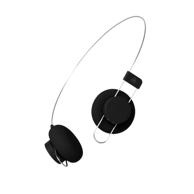 Final Porta - Ultra Lightweight Wireless On-Ear Headphone with Air-Wire Structure - Black