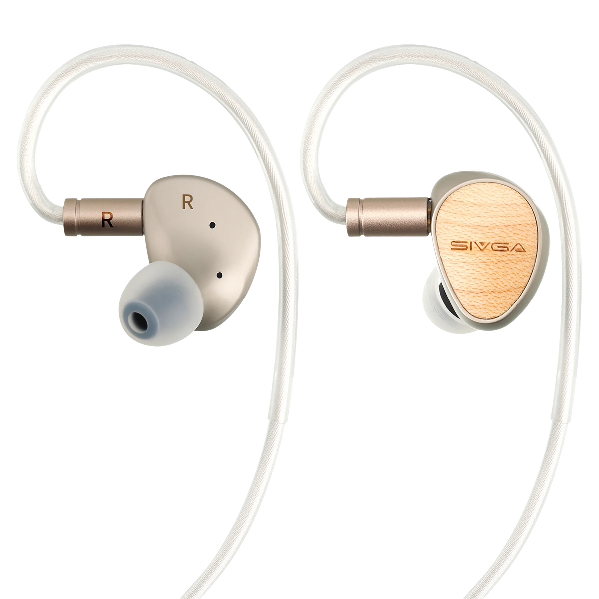 SIVGA Que UTG - Dynamic Flat-glass Drivers In Ear Isolating IEM Earphones
