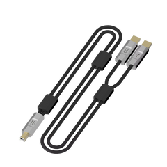 iFi Audio Gemini2.0 Dual Headed Audiophile USB-B Cable 0.7m