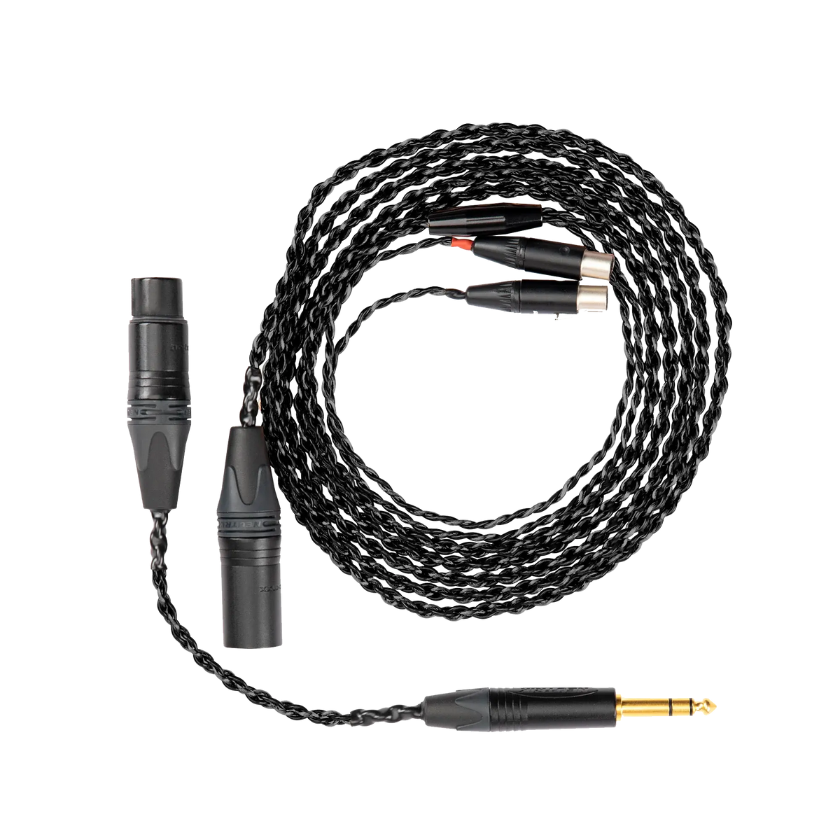 Audeze LCD Series Standard Combo Cable + XLR to 6.35mm Adapter