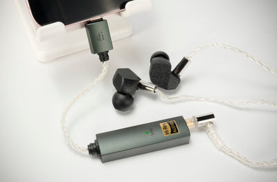 iFi Audio GO link Max - Portable Hi-Res Balanced Headphone Amplifier &amp; USB-C DAC