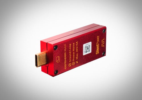 SilentPower iDefender Max - USB-C Ground Loop Breaker and USB Power Injector - Refurbished