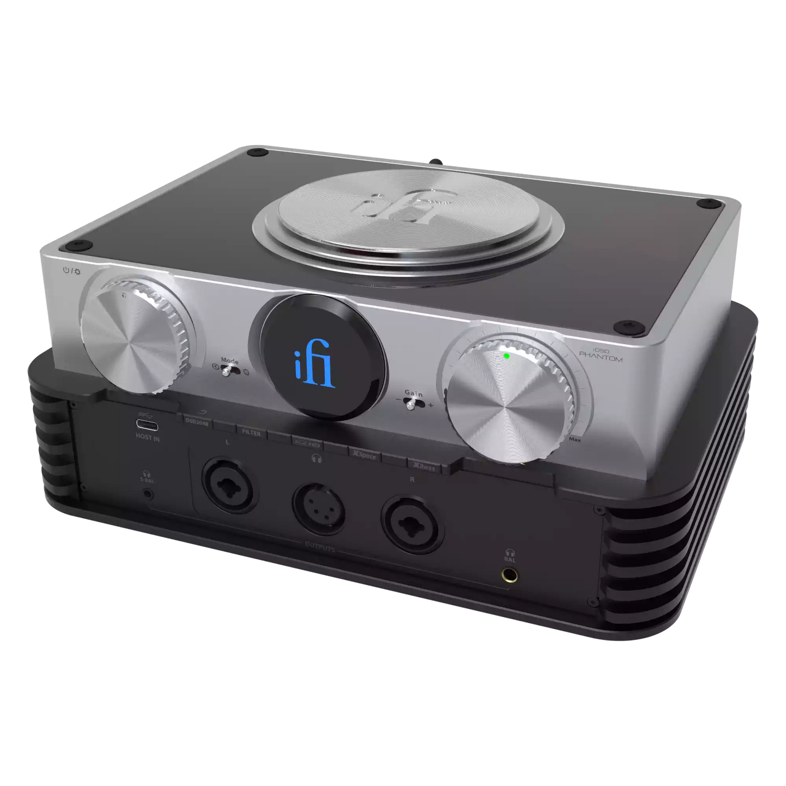 iFi Audio iDSD Phantom - Flagship Reference-Class Streaming DAC, Pre-Amp & Headphone Amplifier