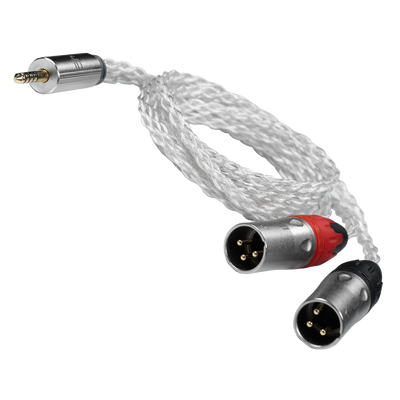 iFi Audio Cable Series - 4.4mm to Dual XLR Interconnect Cable - Premium Edition - 1m - Refurbished