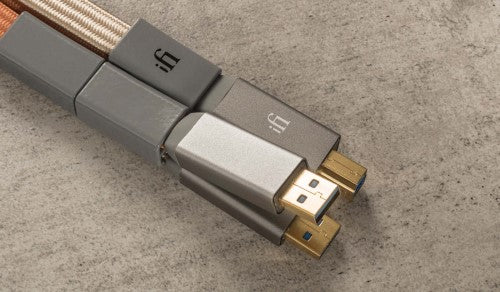 iFi Audio Gemini3.0 - Dual Headed Audiophile USB Cable with Separate Data and Power Signal Paths