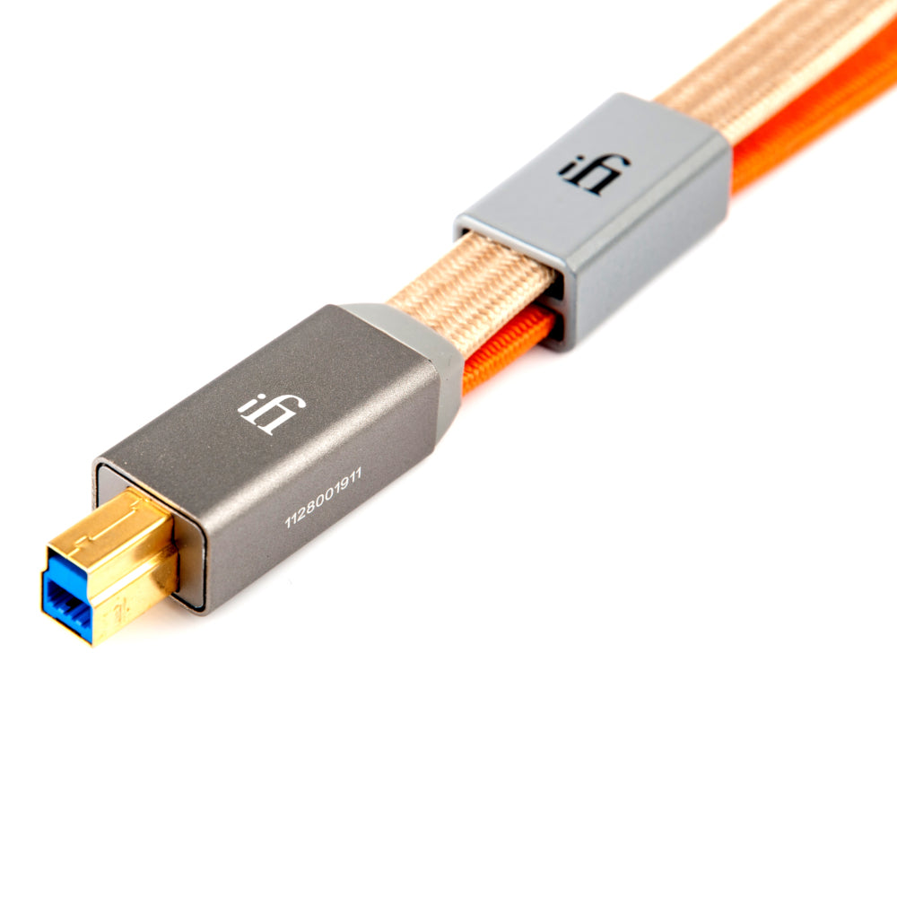 iFi Audio Gemini3.0 - Dual Headed Audiophile USB Cable with Separate Data and Power Signal Paths