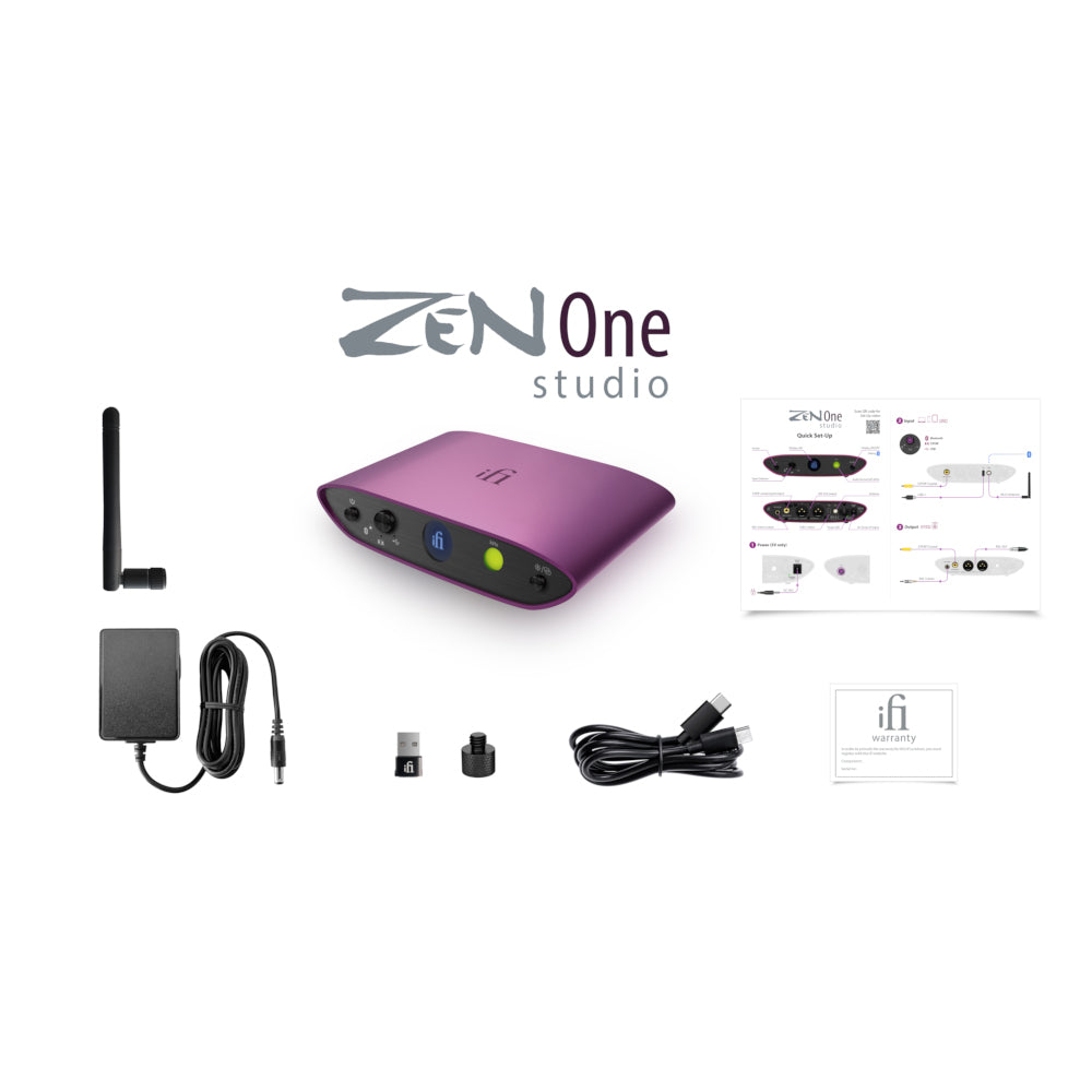 iFi Audio ZEN One Studio - Balanced Digital Audio Hub DAC with Bluetooth - USB - SPDIF