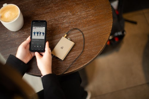 iFi Audio hip-dac 3 - Portable Hi-Res Headphone Amplifier & USB-C DAC - Titanium Shadow - Refurbished