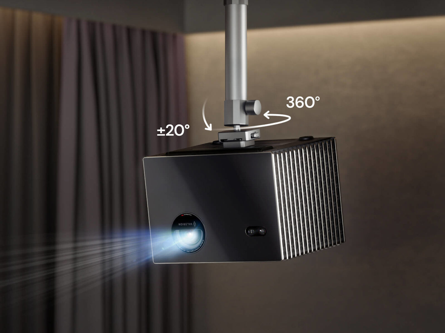 Valerion Projector Ceiling Mount Kit