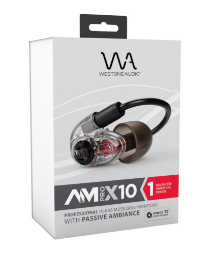 Westone Audio AM Pro X Series - Professional IEM Earphones With Passive Ambience