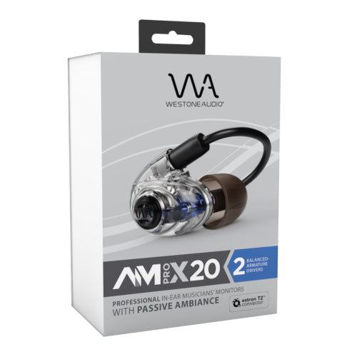Westone Audio AM Pro X Series - Professional IEM Earphones With Passive Ambience